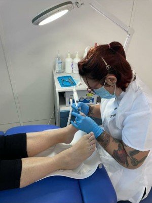 treatment on foot